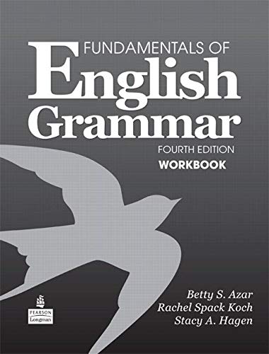 Book Cover Fundamentals of English Grammar Workbook, 4th Edition