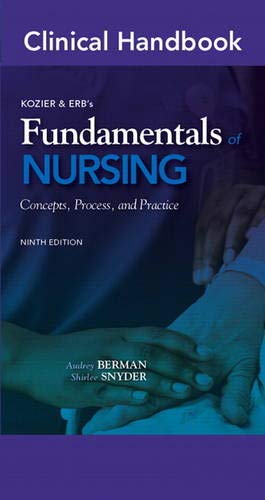 Book Cover Clinical Handbook for Kozier & Erb's Fundamentals of Nursing (Clinical Handbooks)