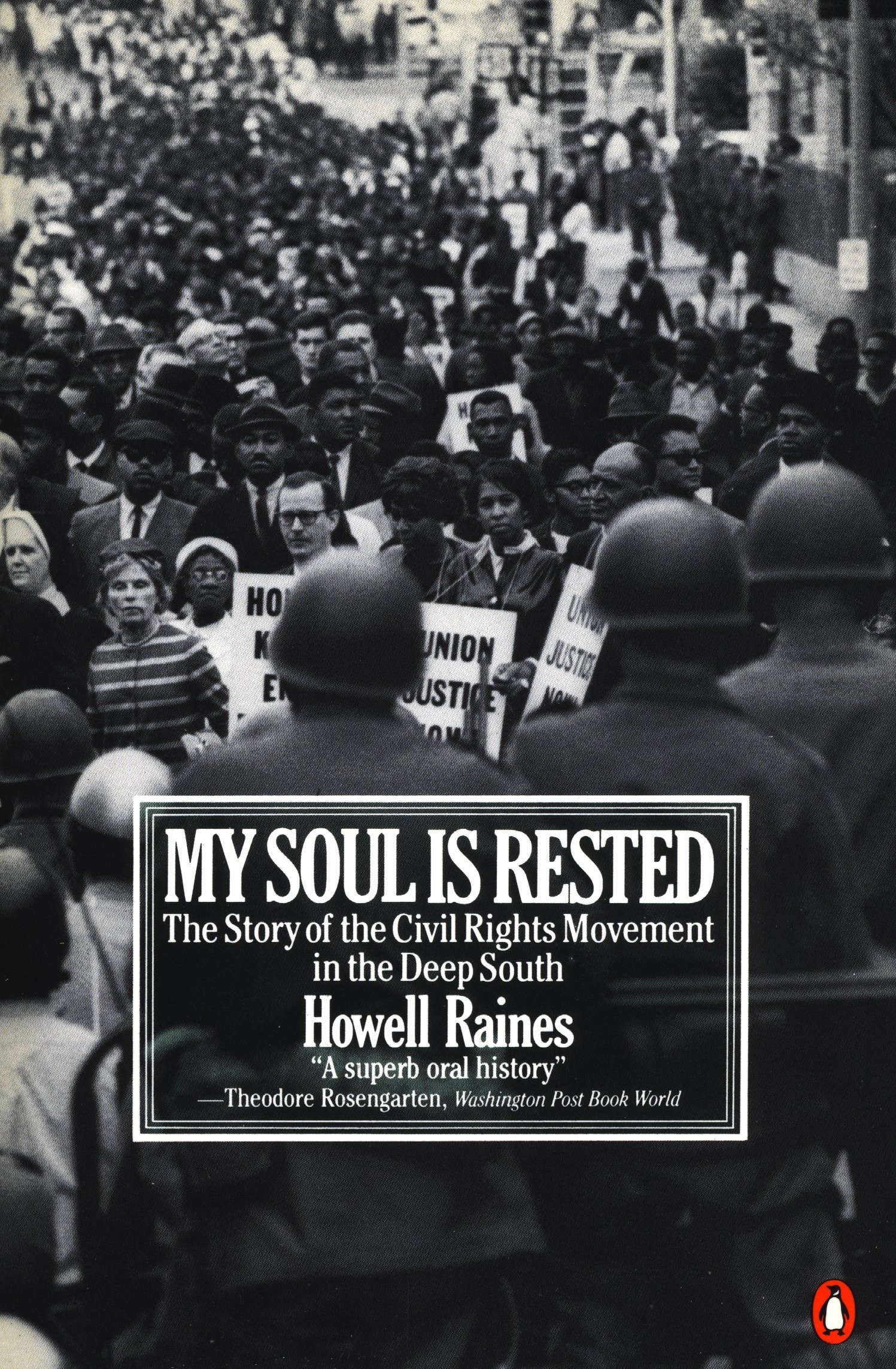 Book Cover My Soul Is Rested: Movement Days in the Deep South Remembered