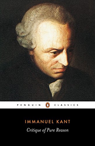 Book Cover Critique of Pure Reason (Penguin Classics)