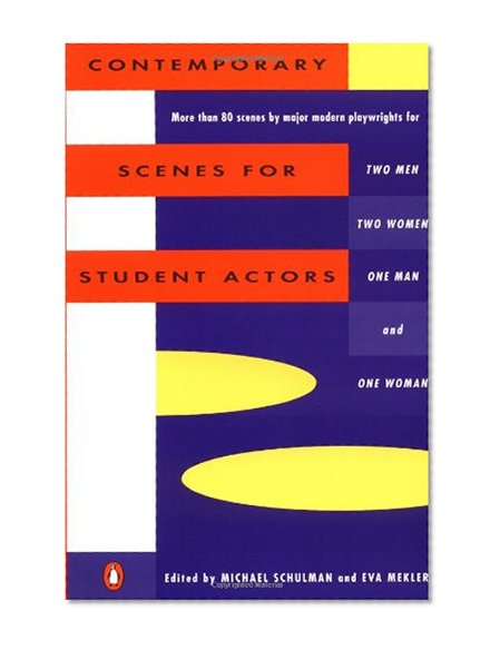 Book Cover Contemporary Scenes for Student Actors