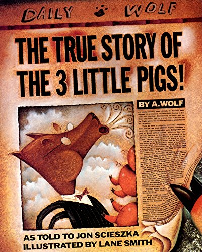Book Cover The True Story of the Three Little Pigs