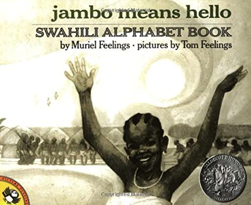 Book Cover Jambo Means Hello: Swahili Alphabet Book (Picture Puffin Books)