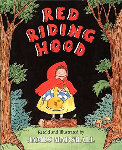 Book Cover Red Riding Hood (retold by James Marshall)