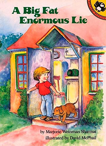 Book Cover A Big Fat Enormous Lie (Picture Puffin Books)