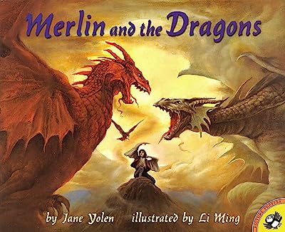 Book Cover Merlin and the Dragons (Picture Puffins)