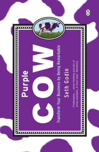 Book Cover Purple Cow: Transform Your Business by Being Remarkable