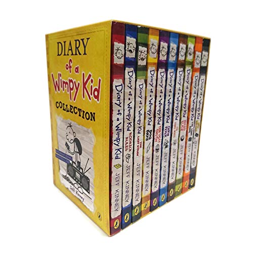 Book Cover Diary of a Wimpy Kid Box Set Collection (10 Books)