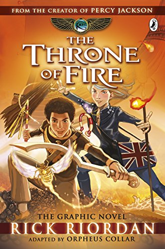 Book Cover The Kane Chronicles: The Throne of Fire: The Graphic Novel