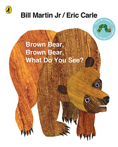 Book Cover Brown Bear, Brown Bear, What Do You See?. by Bill Martin, JR.