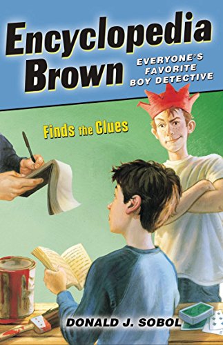 Book Cover Encyclopedia Brown Finds the Clues