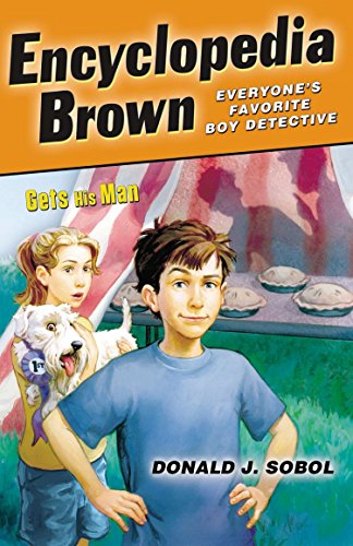 Book Cover Encyclopedia Brown Gets His Man