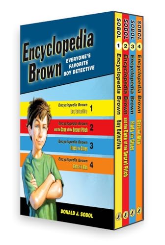 Book Cover Encyclopedia Brown Box Set (4 Books)