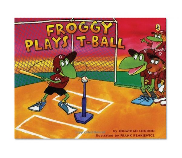 Book Cover Froggy Plays T-ball