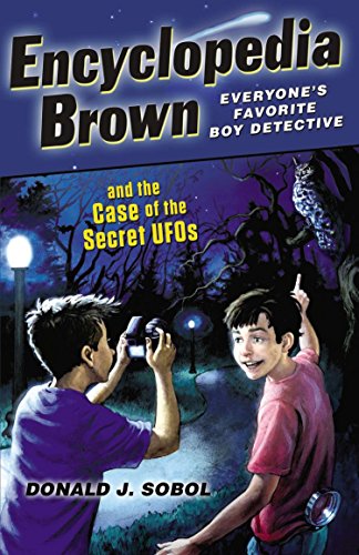 Book Cover Encyclopedia Brown and the Case of the Secret UFOs