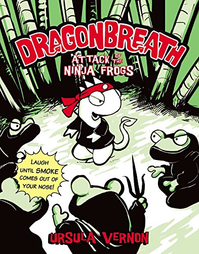 Book Cover Dragonbreath #2: Attack of the Ninja Frogs