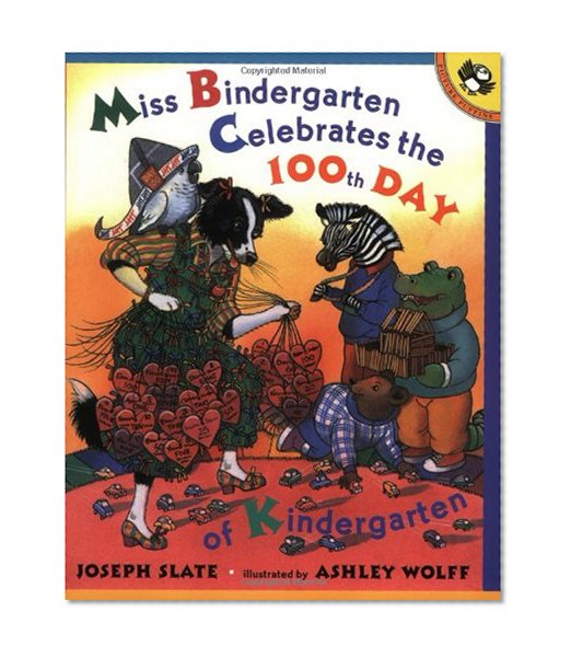 Book Cover Miss Bindergarten Celebrates the 100th Day of Kindergarten (Picture Puffins)