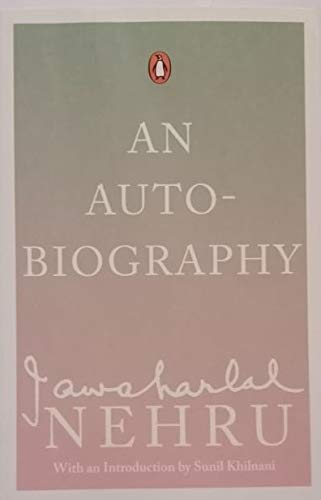 Book Cover An Autobiography Jawaharlal Nehru
