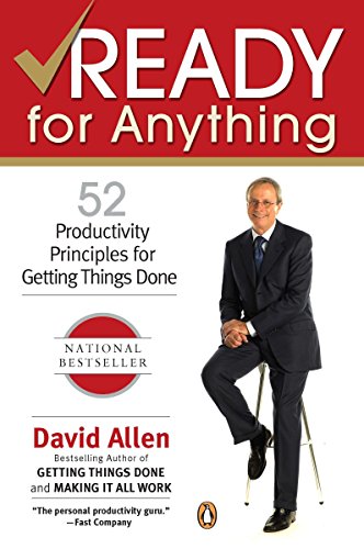 Book Cover Ready for Anything: 52 Productivity Principles for Getting Things Done