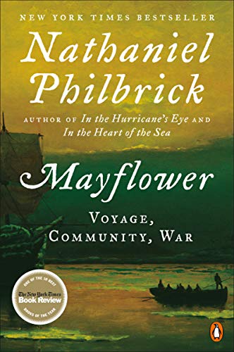 Book Cover Mayflower: Voyage, Community, War