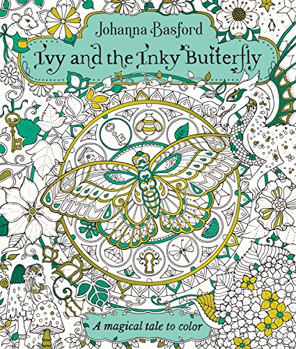 Book Cover Ivy and the Inky Butterfly: A Magical Tale to Color