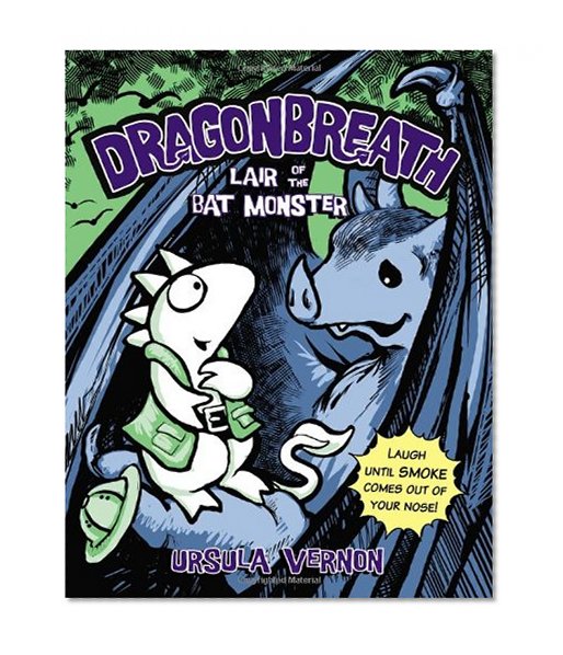 Book Cover Dragonbreath #4: Lair of the Bat Monster