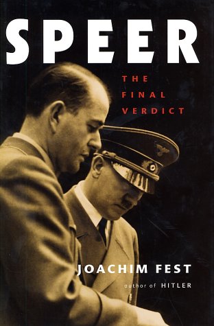 Book Cover Speer: The Final Verdict