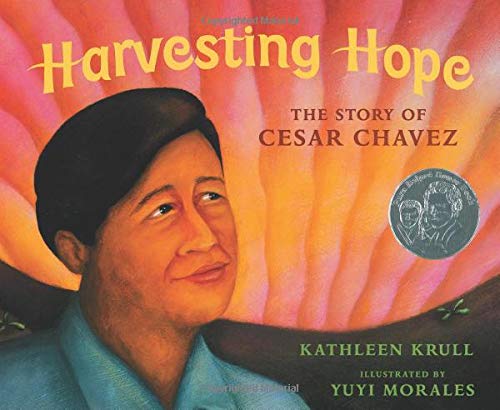 Book Cover Harvesting Hope: The Story of Cesar Chavez