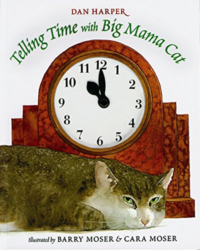Book Cover Telling Time with Big Mama Cat
