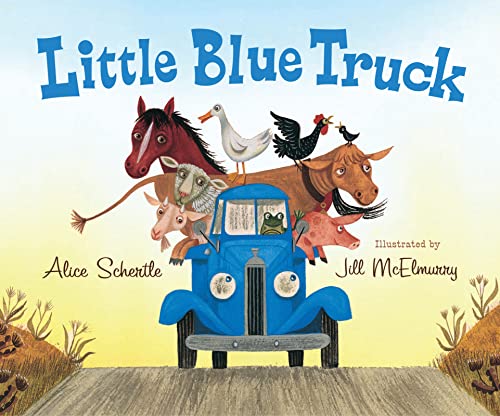 Book Cover Little Blue Truck