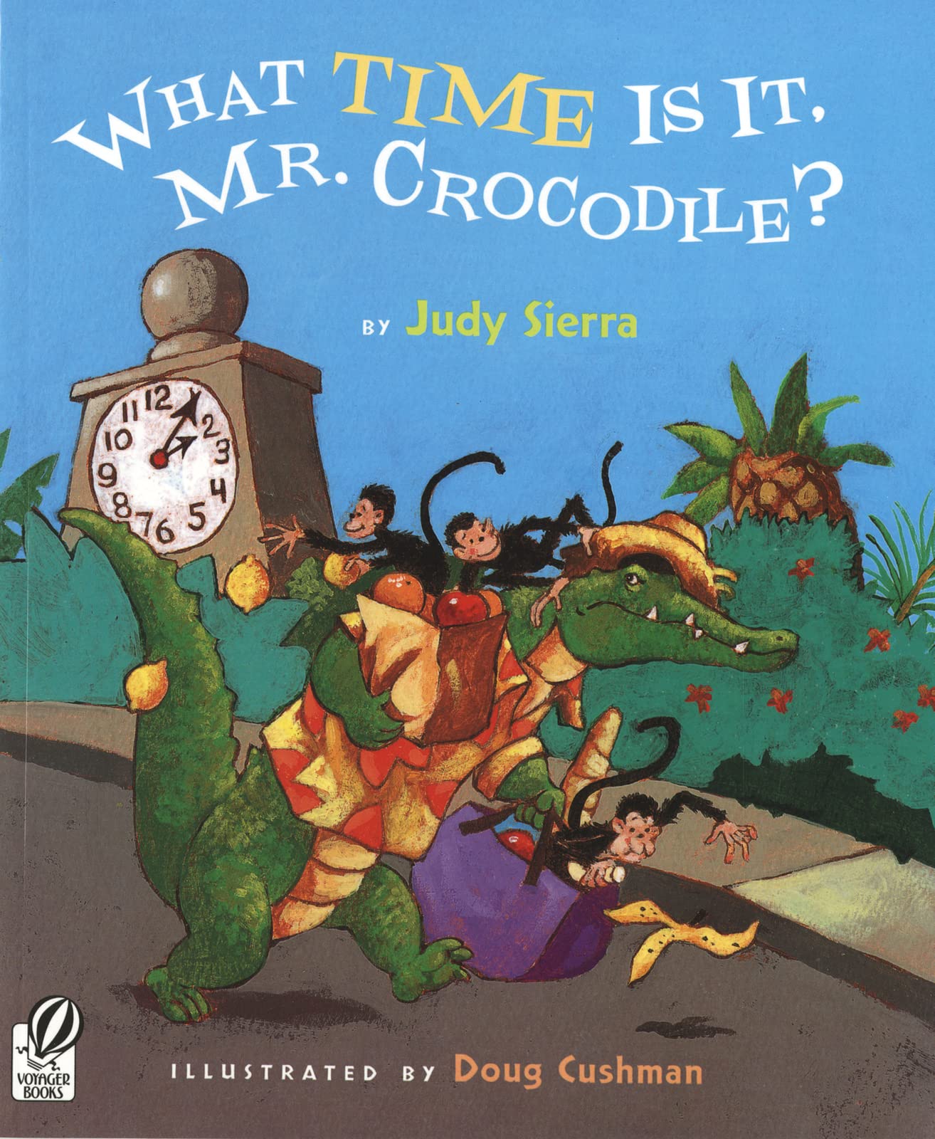 Book Cover What Time Is It, Mr. Crocodile?