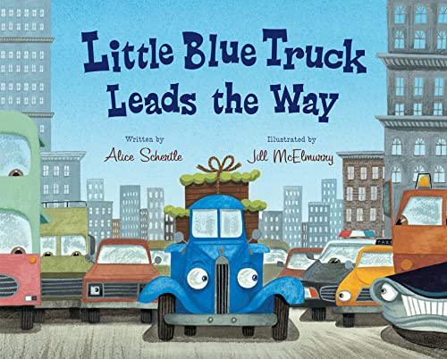 Book Cover Little Blue Truck Leads the Way