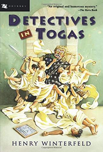 Book Cover Detectives in Togas