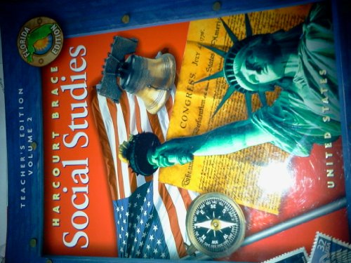 Harcourt Brace Social Studies Teacher's Edition Vol. 2 Grade 5
