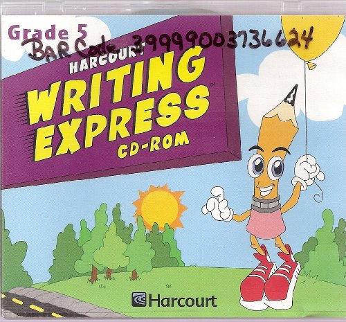 Book Cover Harcourt School Publishers Language: Writing Express Cd-Rom Gr5 Lang