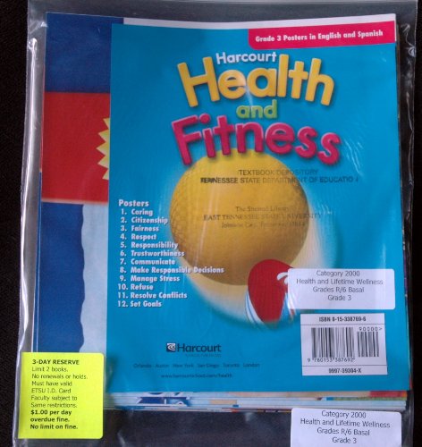 Harcourt Health & Fitness: Posters Gr 3