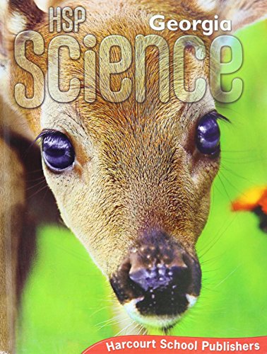 Harcourt School Publishers Science Georgia: Se Grade 1 2009 (Hsp Sci 09)
