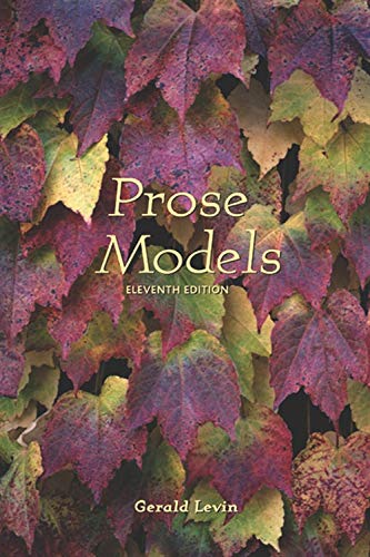Book Cover Prose Models