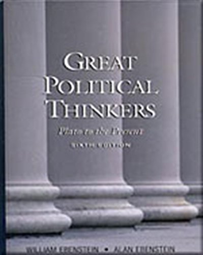 Book Cover Great Political Thinkers: From Plato to the Present Sixth Edition