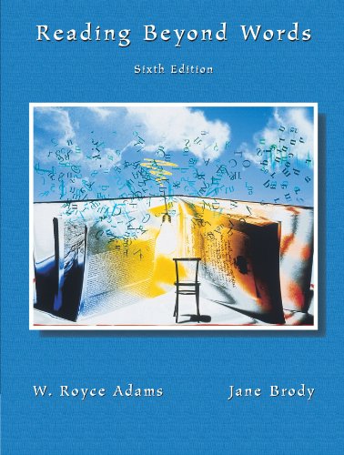 Reading Beyond Words