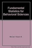 Fundamental Statistics for Behavioral Sciences