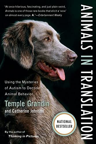 Book Cover Animals in Translation: Using the Mysteries of Autism to Decode Animal Behavior (A Harvest Book)