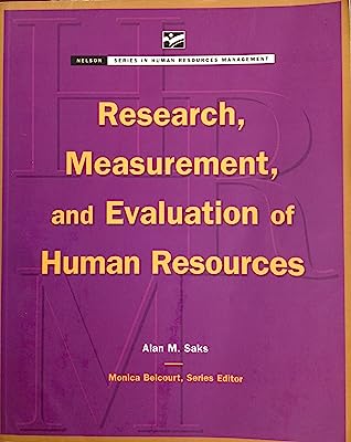 Research, Measurement, and Evaluation of Human Resources (Series in Human Resources Management)