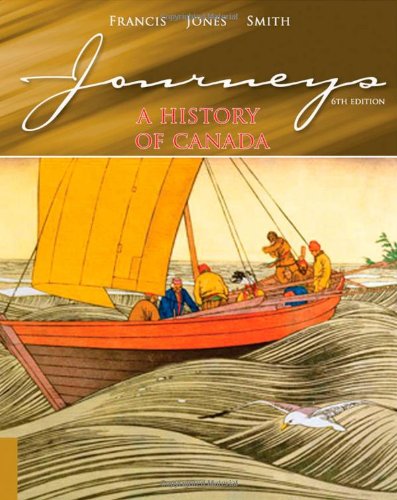 Book Cover Journeys:history Of Canada >ca