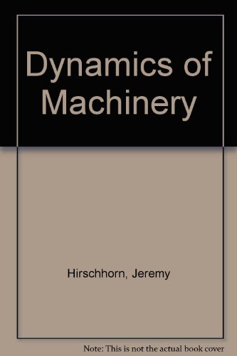 Book Cover Dynamics of Machinery.
