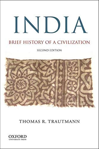 Book Cover India: Brief History of a Civilization