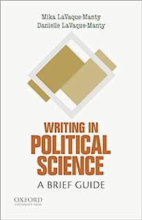 Book Cover Writing in Political Science: A Brief Guide (Short Guides to Writing in the Disciplines)