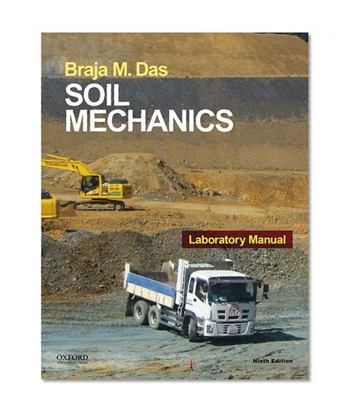 Book Cover Soil Mechanics Laboratory Manual