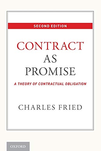 Book Cover Contract as Promise: A Theory of Contractual Obligation