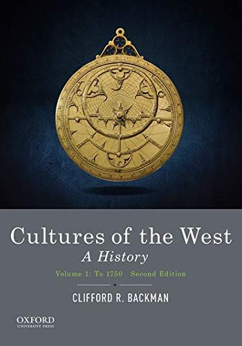 Book Cover Cultures of the West: A History, Volume 1: To 1750